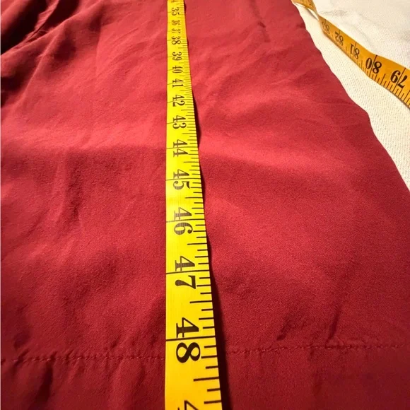 Universal Thread Rust Sleeveless Wide-Leg Jumpsuit with Drawstring - Picture 6 of 9